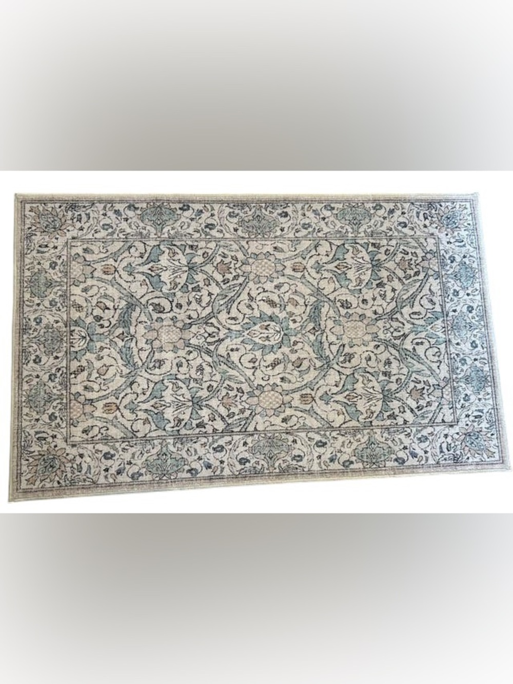 Ruggable x Morris & Co. Montreal Natural Jade Rug COVER ONLY - 3'x5'